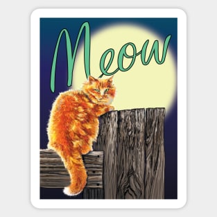 Meow Sticker